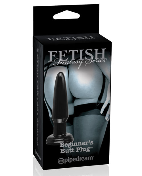 Fetish Fantasy Limited Edition Beginner's Butt Plug - Black Pipedream Products
