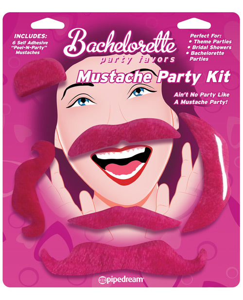Pipedream Bachelorette Party Favors Mustache Party Kit Pipedream Products