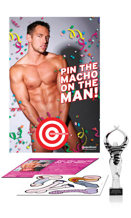 Bachelorette Pin The Macho On The Man[ea] Pipedream Products
