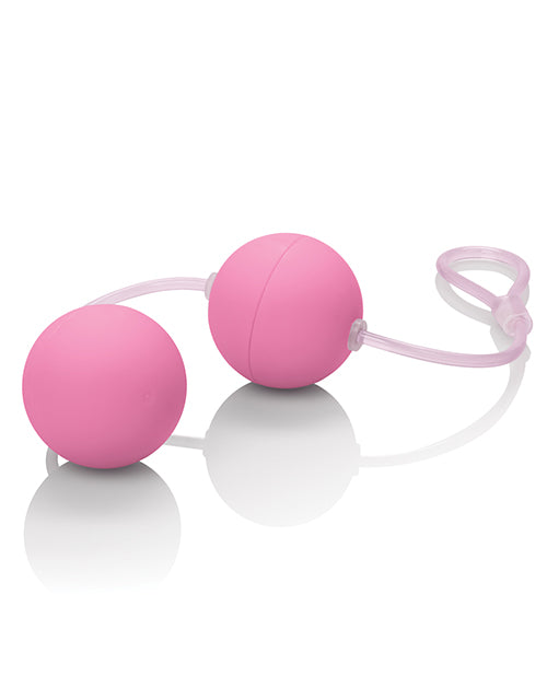 First Time Love Balls Duo Lover - Pink California Exotic Novelties