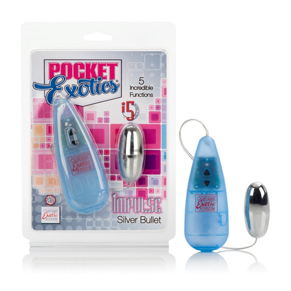 Pocket Exotic Impulse Pocket Pak Silver Bullet California Exotic Novelties