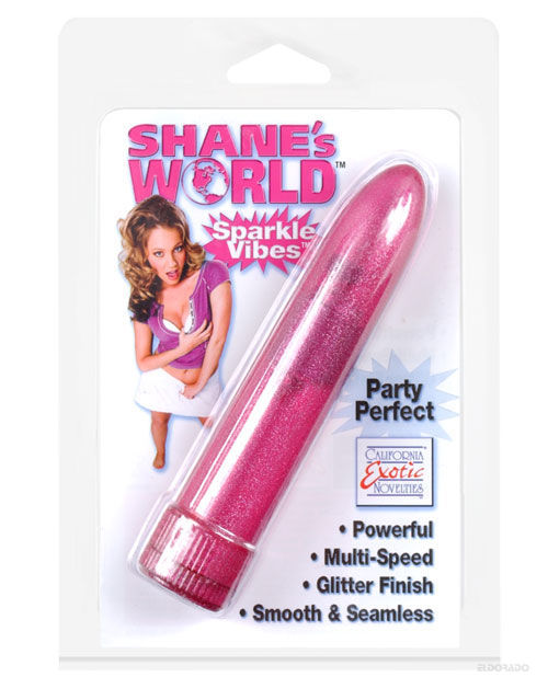Shane's World Sparkle Vibe - Pink California Exotic Novelties