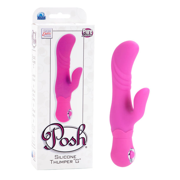 Posh Silicone Thump G California Exotic Novelties