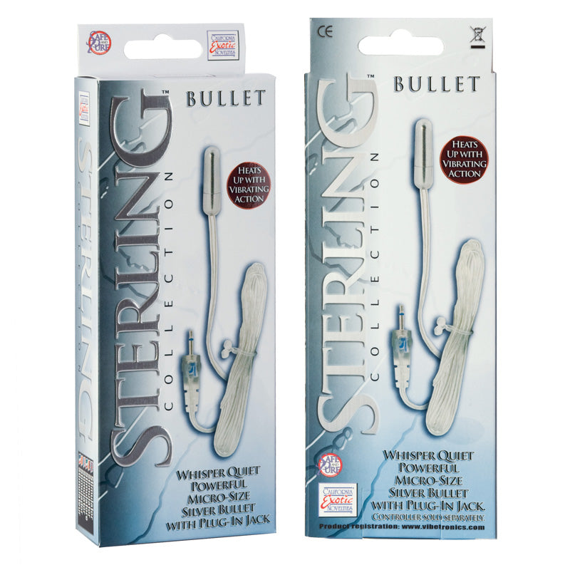 Sterling Collection Micro Silver Bullet California Exotic Novelties