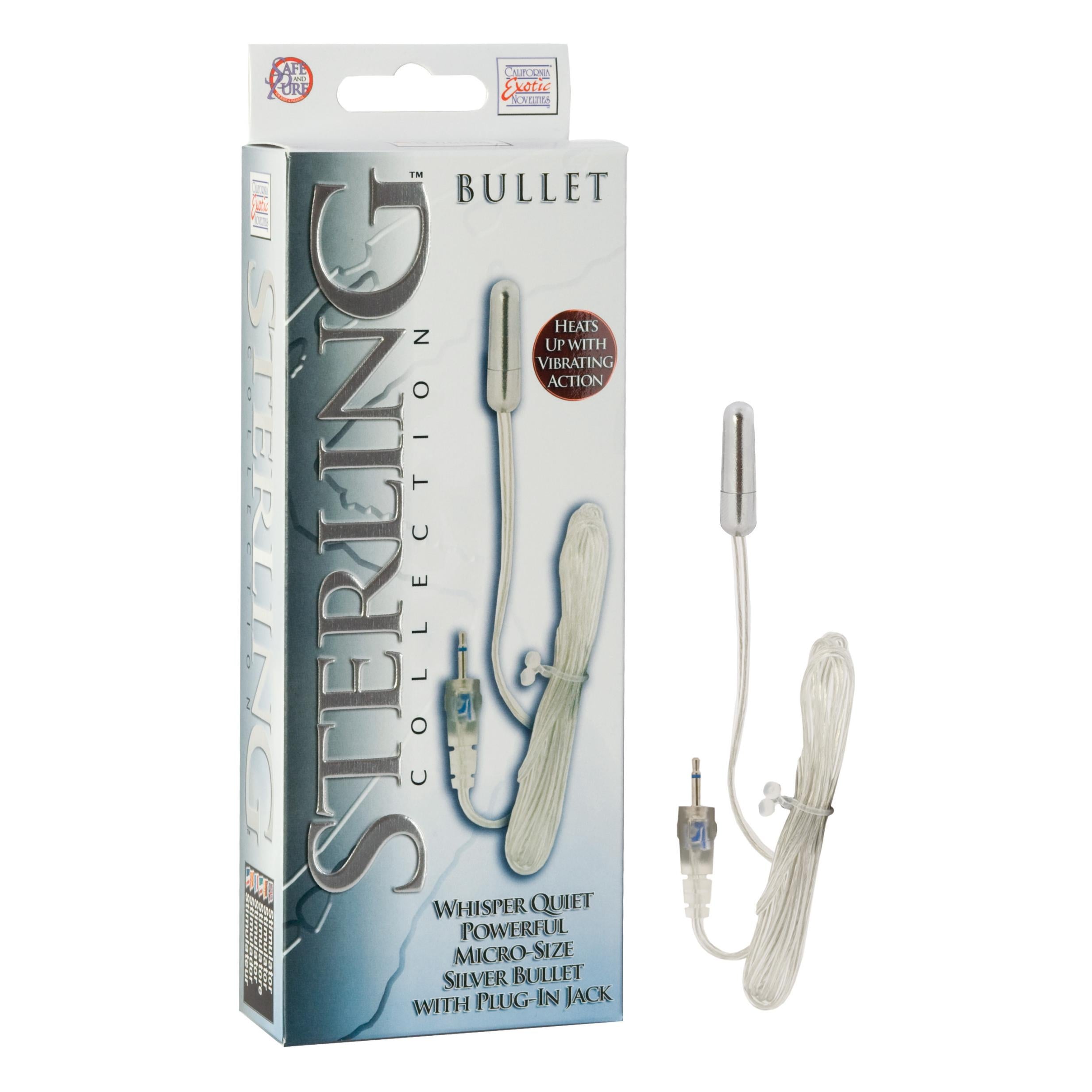 Sterling Collection Micro Silver Bullet California Exotic Novelties