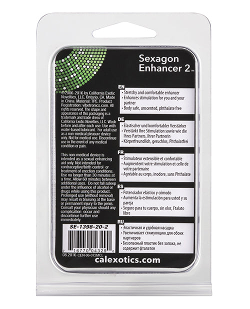 Sexagon Enhancer 2 California Exotic Novelties