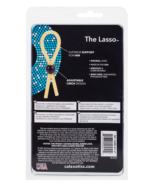 The Lasso Erection Keeper (soft, Adjustable) California Exotic Novelties