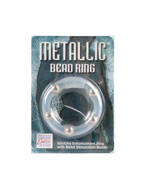 Metallic Bead Ring California Exotic Novelties