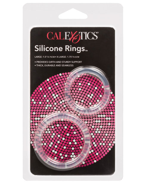 Silicone Rings Lg & Xl California Exotic Novelties