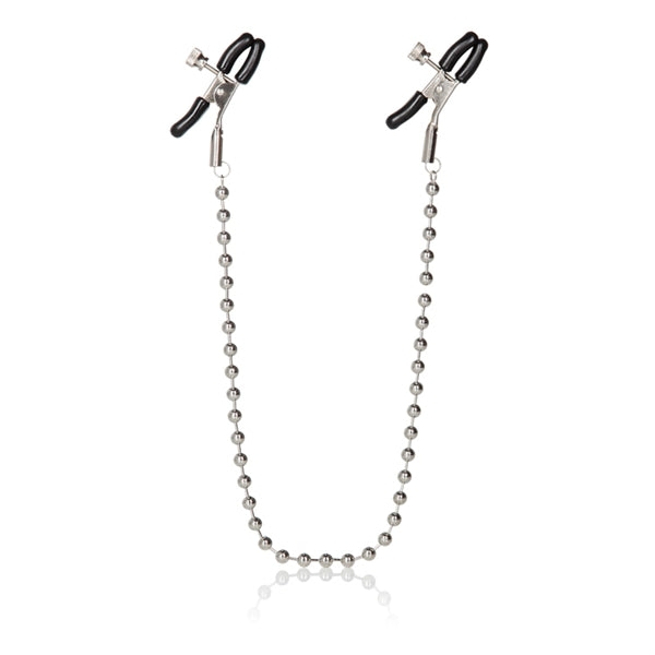 Nipple Play Nipple Clamps Silver Beaded Default Title