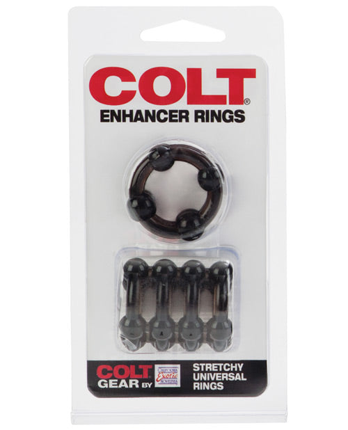 Colt Enhancer Rings - Black California Exotic Novelties