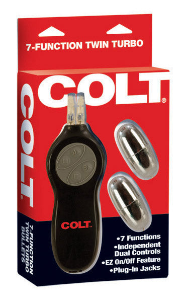 Colt 7 Function Twin Turbo Bullets California Exotic Novelties