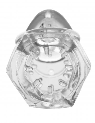 Master Series Detained 2.0 Restrictive Chastity Cage W- Nubs XR Brands