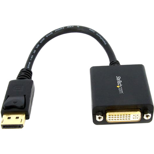 StarTech.com DisplayPort To DVI Adapter - Passive - 1080p -DP to DVI - Display Port to DVI-D Adapter StarTech.com
