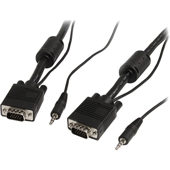 StarTech.com 25 ft Coax High Resolution Monitor VGA Cable with Audio HD15 M-M StarTech.com