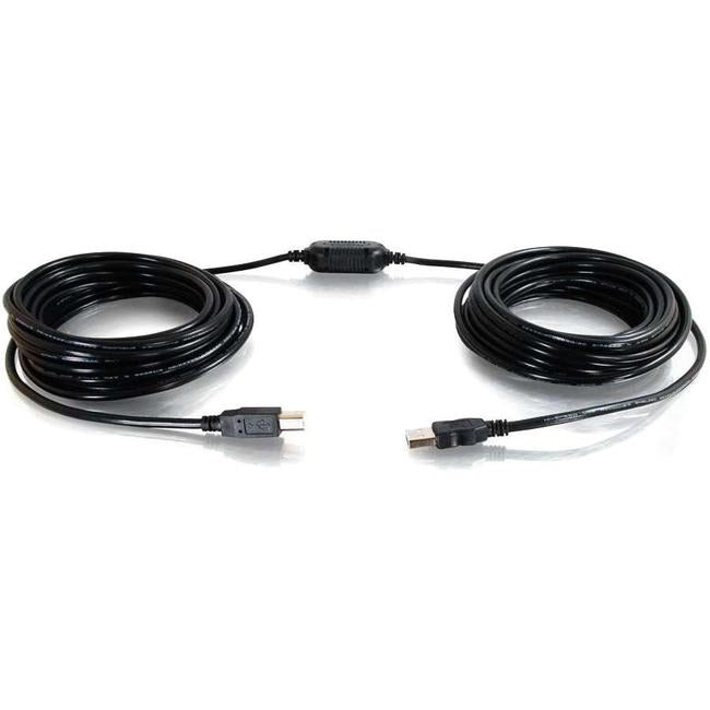 C2G 12m USB A-B Active Cable (Center Booster Format) C2G