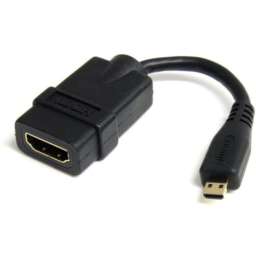 StarTech.com 5in High Speed HDMI® Adapter Cable - HDMI to HDMI Micro - F/M Default Title