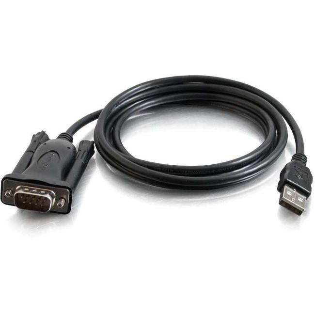 C2G 5ft USB to DB9 Serial RS232 Adapter Cable - USB to Serial RS232 Adapter C2G