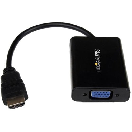 StarTech.com HDMI to VGA Video Adapter Converter with Audio for Desktop PC - Laptop - Ultrabook - 1920x1200 StarTech.com