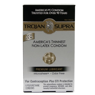 Trojan Supra Lubricated 6pc Default Title