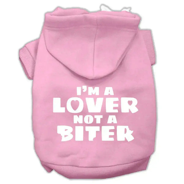 I_m-A-Lover-Not-A-Biter-Screen-Printed-Dog-Pet-Hoodies-Light-Pink-Size-Xxxl-GreatEagleInc-319020892