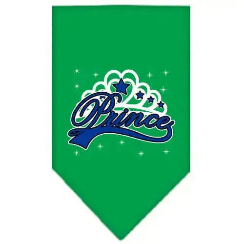 I_m-A-Prince-Screen-Print-Bandana-Emerald-Green-Large-GreatEagleInc-333970174