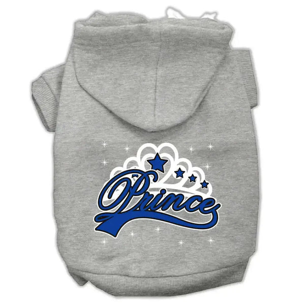 I_m-A-Prince-Screen-Print-Pet-Hoodies-Grey-Size-Sm-GreatEagleInc-319726516