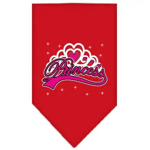 I_m-A-Princess-Screen-Print-Bandana-Red-Small-GreatEagleInc-333790236