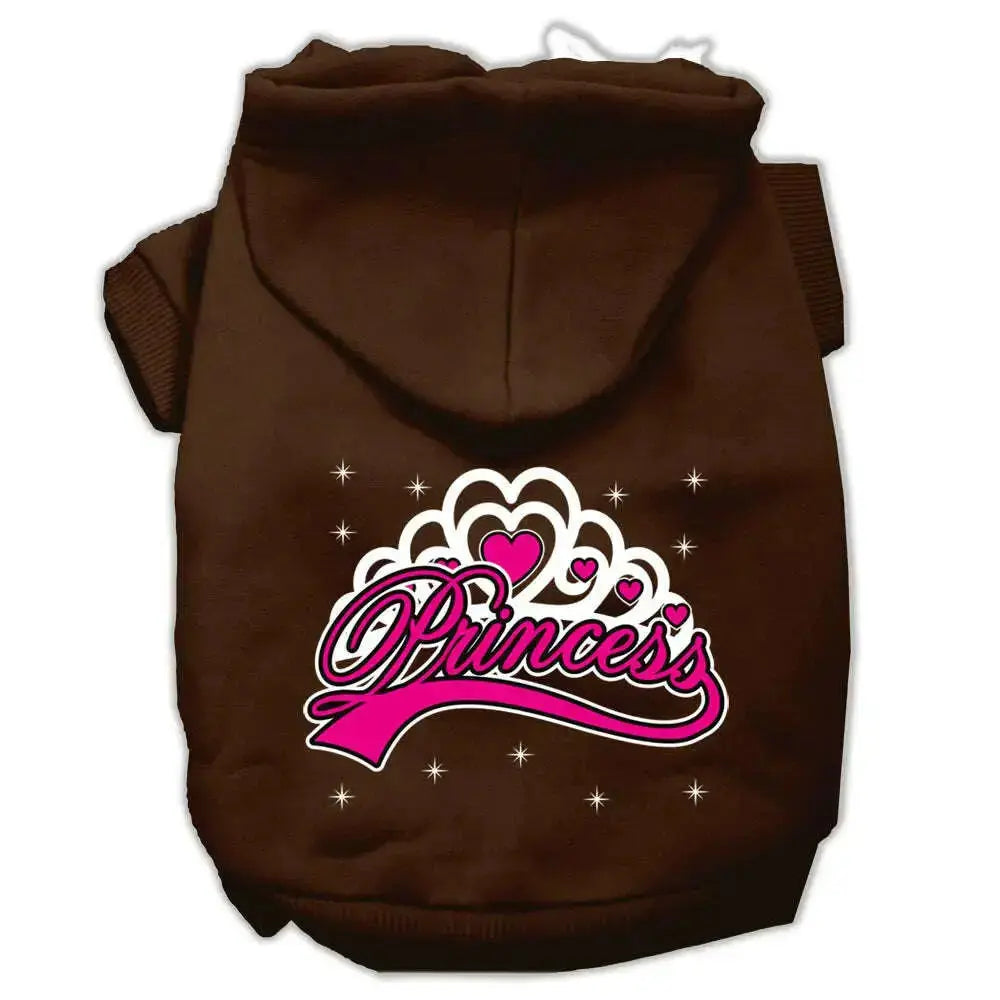 I_m-A-Princess-Screen-Print-Pet-Hoodies-Brown-Size-Xl-GreatEagleInc-319722818
