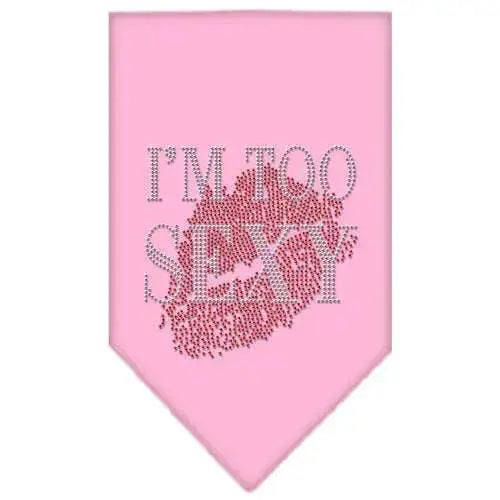 I_m-Too-Sexy-Rhinestone-Bandana-Light-Pink-Large-GreatEagleInc-319299877