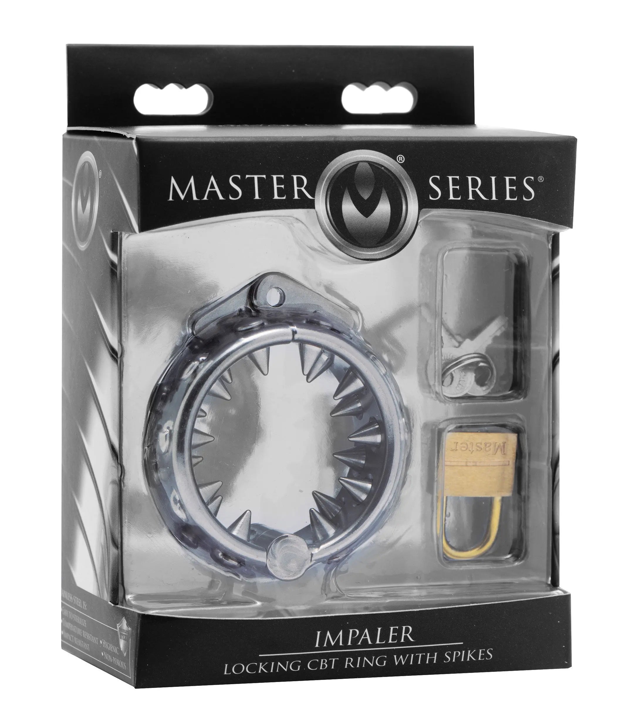 Impaler Locking Cbt Ring With Spikes XR Brands Master Series