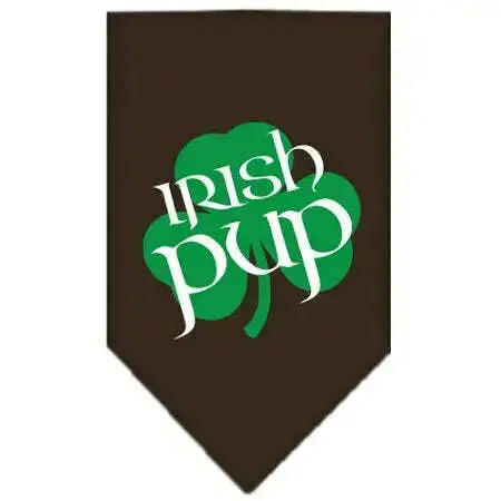 Irish-Pup-Screen-Print-Bandana-Cocoa-Large-GreatEagleInc-319338262