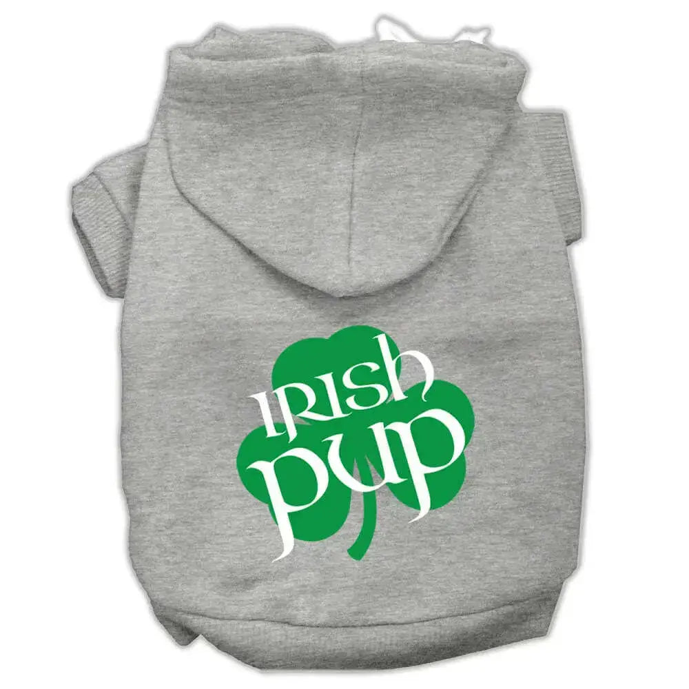 Irish-Pup-Screen-Print-Pet-Hoodies-Grey-Size-Xl-GreatEagleInc-319695581