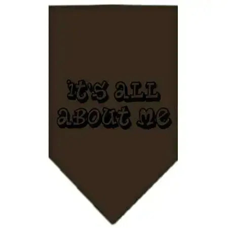 It_s-All-About-Me-Screen-Print-Bandana-Cocoa-Small-GreatEagleInc-319160163