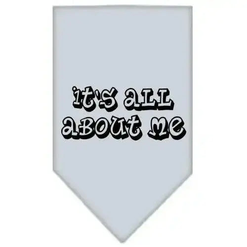 It_s-All-About-Me-Screen-Print-Bandana-Grey-Small-GreatEagleInc-319159971
