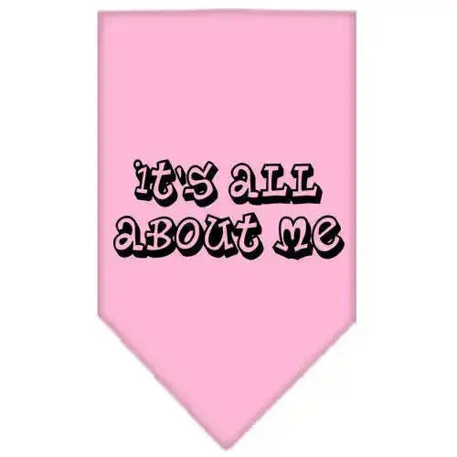 It_s-All-About-Me-Screen-Print-Bandana-Light-Pink-Small-GreatEagleInc-319159771