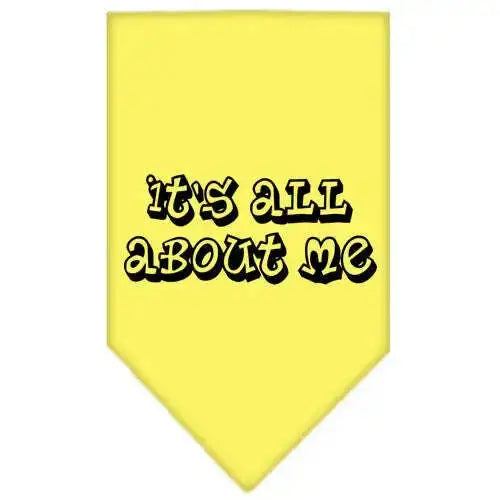 It_s-All-About-Me-Screen-Print-Bandana-Yellow-Small-GreatEagleInc-319159024