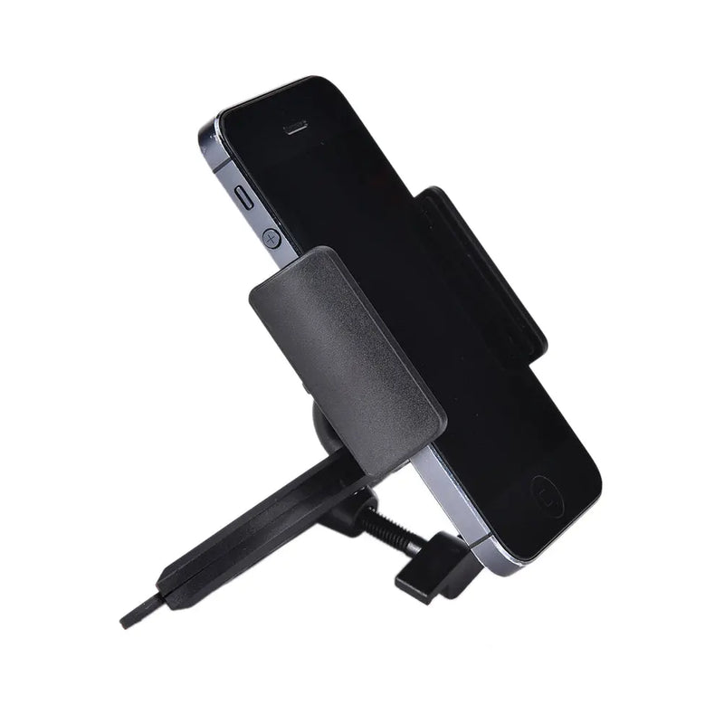 JEREFISH Telephone Car CD Holder 360 Flexible CD Mount Stand Support Telephone GPS Holder for iPhone 7 8 plus etc Smart Phones