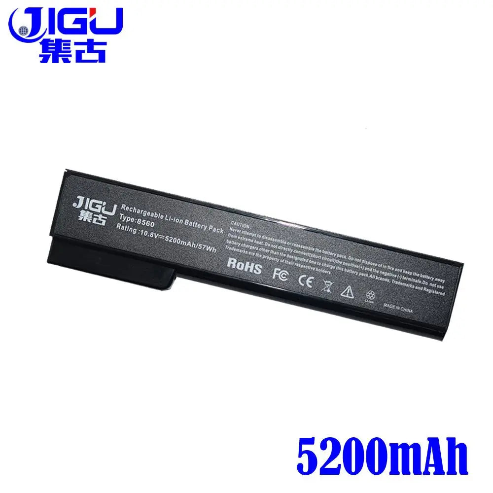 JIGU 6 Cells Laptop Battery For HP 628369-421 8460 CC06XL 628664-001 For EliteBook 8460w 8470p 8460p 8470w 8560p 8570p - GreatEagleInc