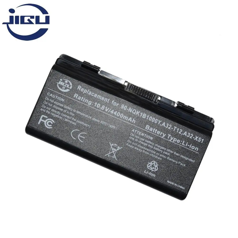 JIGU 6Cells Laptop Battery For Asus A32-X51 A32-T12 90-NQK1B1000Y X58 T12 T12C X51H X51C X51R X58C X58L X51L - GreatEagleInc