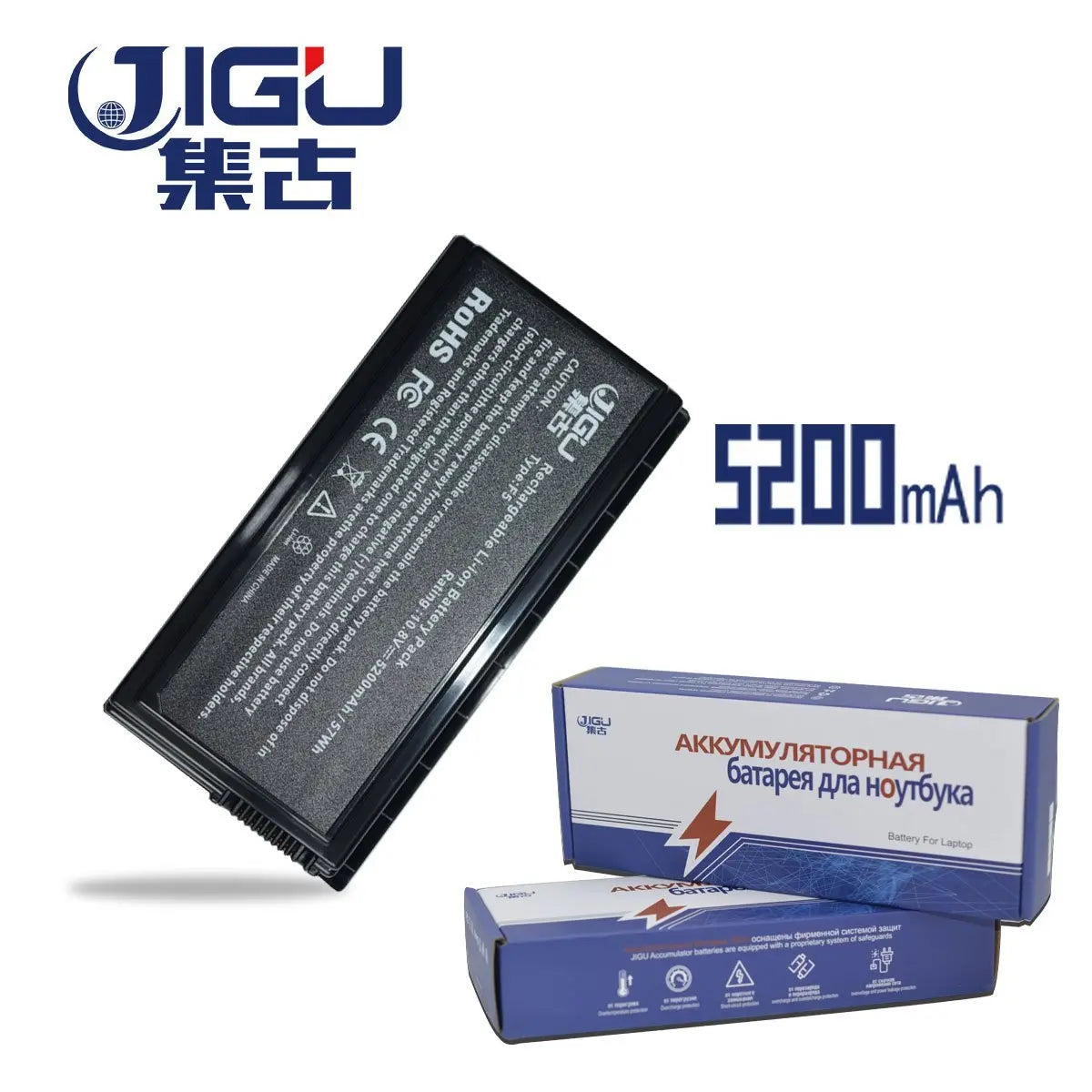 JIGU High Capcity New Laptop Battery For ASUS X59 X59G X59GL X59S X59SL X59SR A32-F5 - GreatEagleInc