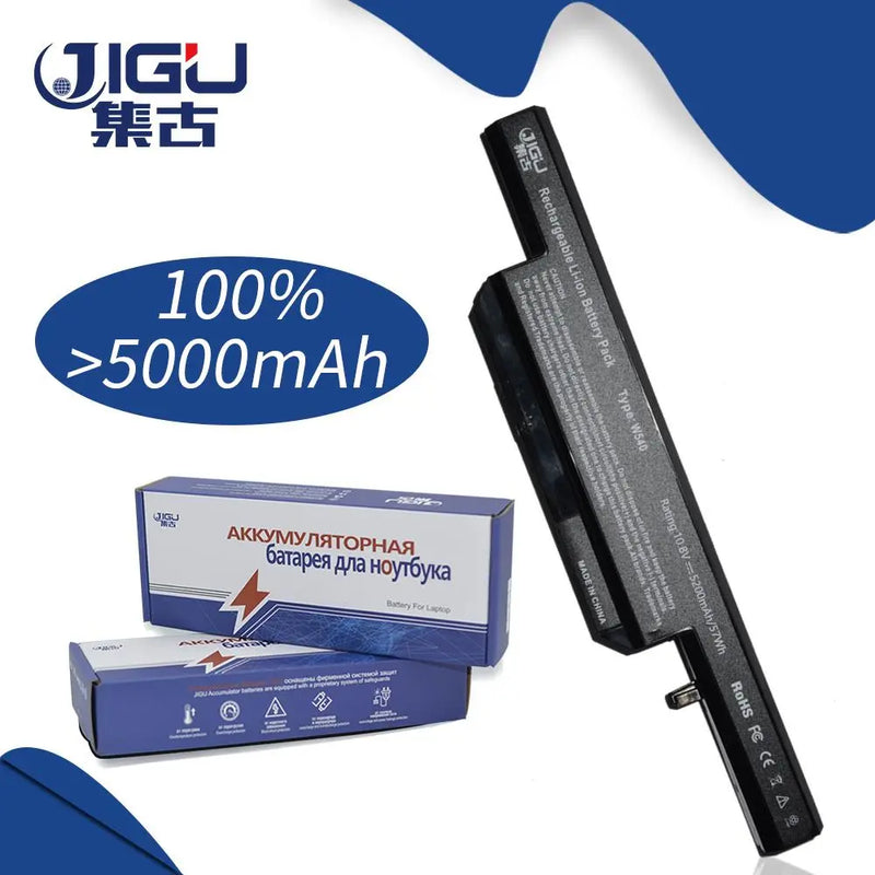 JIGU Laptop Battery 6-87-W540S-4U4 6-87-W540S-4W41 W540BAT-6 FOR CLEVO W155U W540EU W545EU - GreatEagleInc