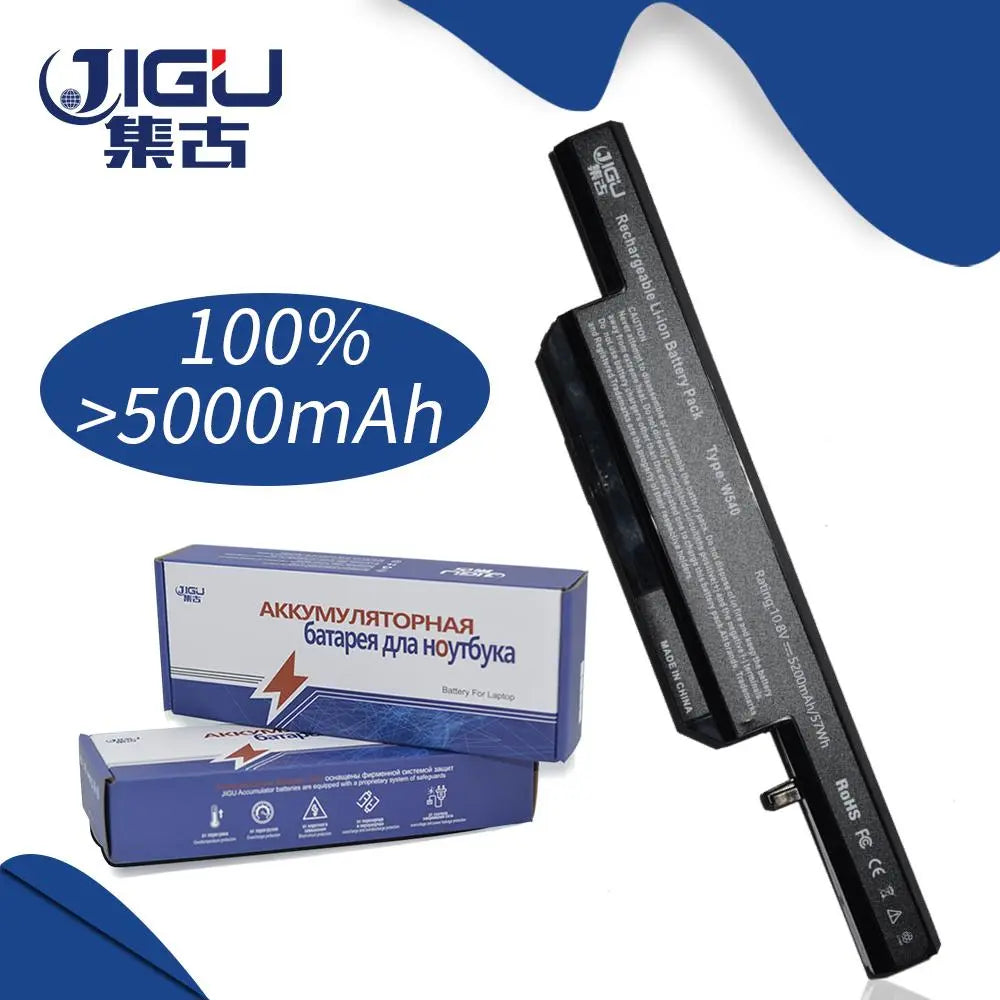 JIGU Laptop Battery 6-87-W540S-4U4 6-87-W540S-4W41 W540BAT-6 FOR CLEVO W155U W540EU W545EU - GreatEagleInc