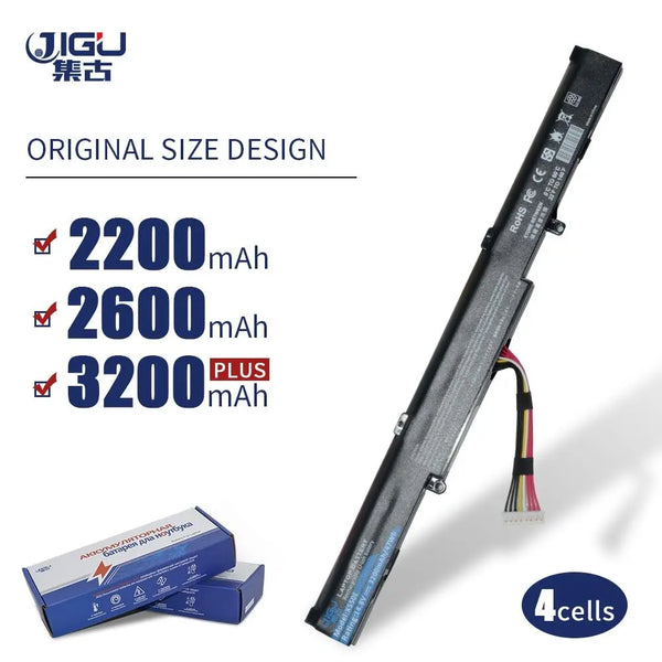 JIGU Laptop Battery For Asus X550DP A450V K550E X750J A550D K751L X751L F450 P750LB X751MA F450C R752L X751MD F450E R752MA - GreatEagleInc