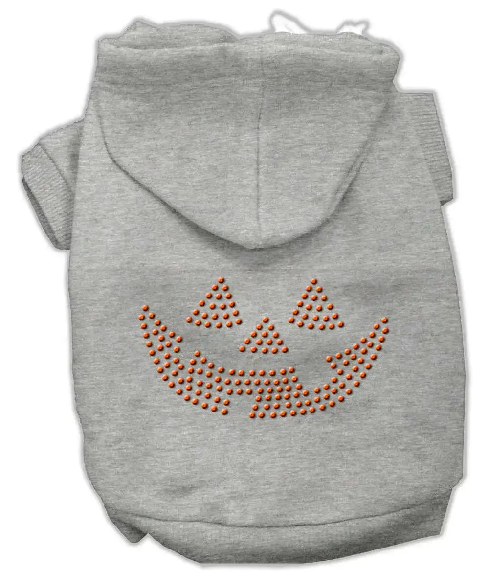 Jack-O_-Lantern-Rhinestone-Hoodies-Grey-M-GreatEagleInc-320124270