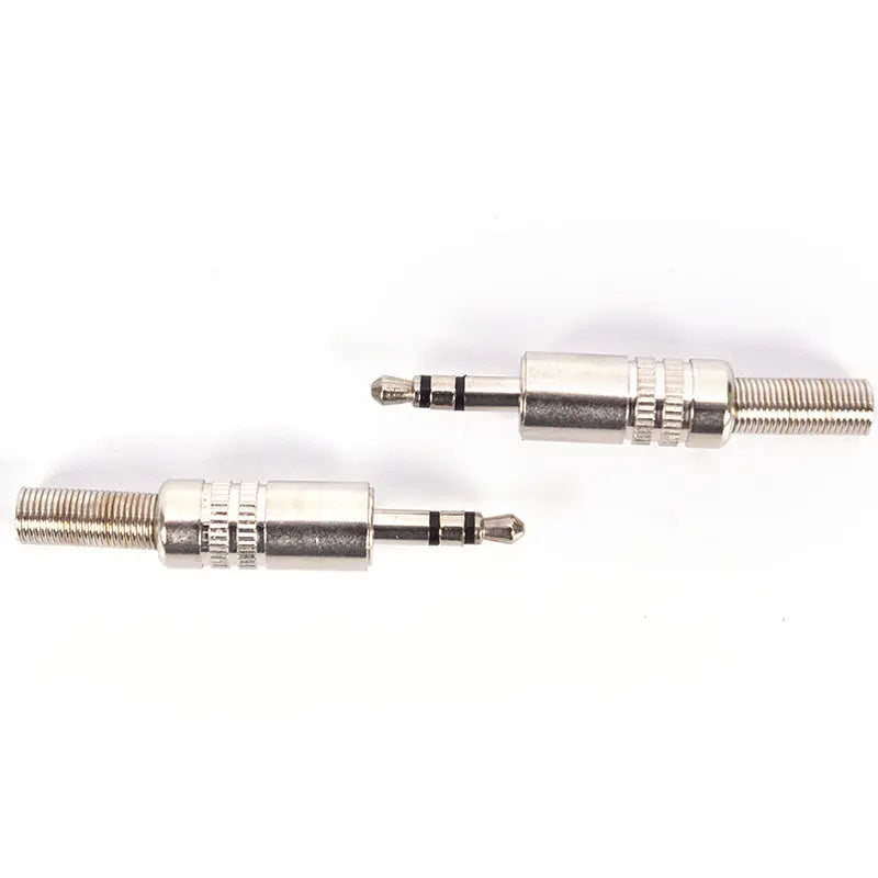 Jack Plug Connector Replacement Soldering For Most Earphone Jack Whosesale 3.5mm 3 Pole Male Repair Headphones Audio