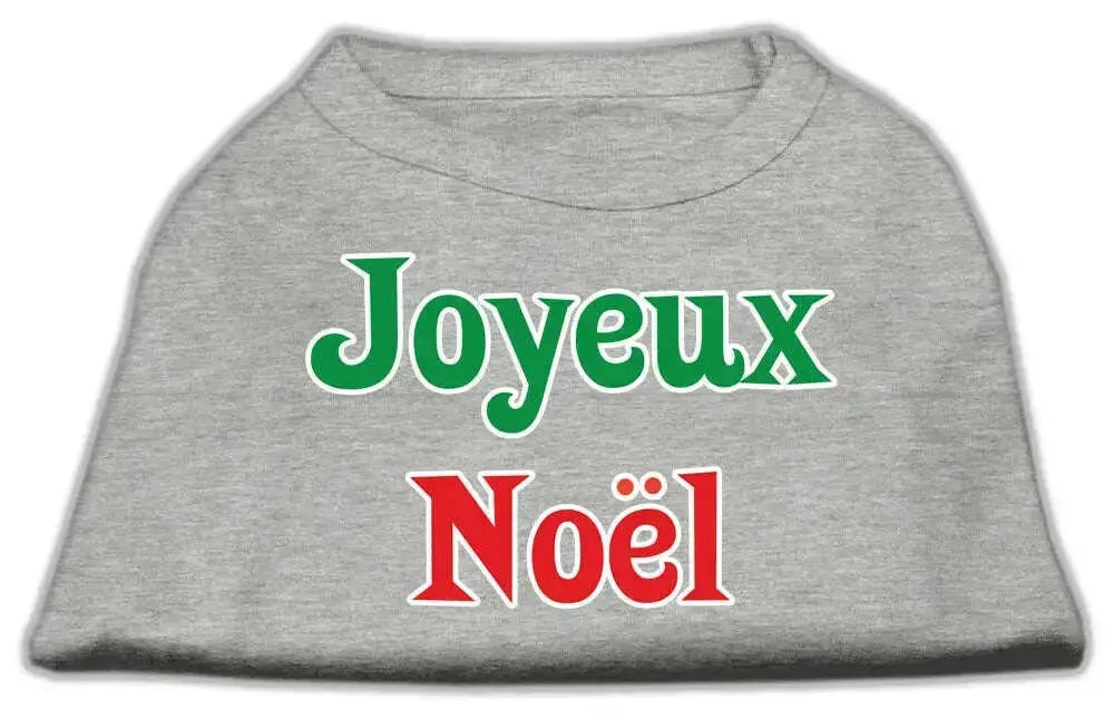 Joyeux-Noel-Screen-Print-Shirts-Grey-Xxxl-GreatEagleInc-333668324