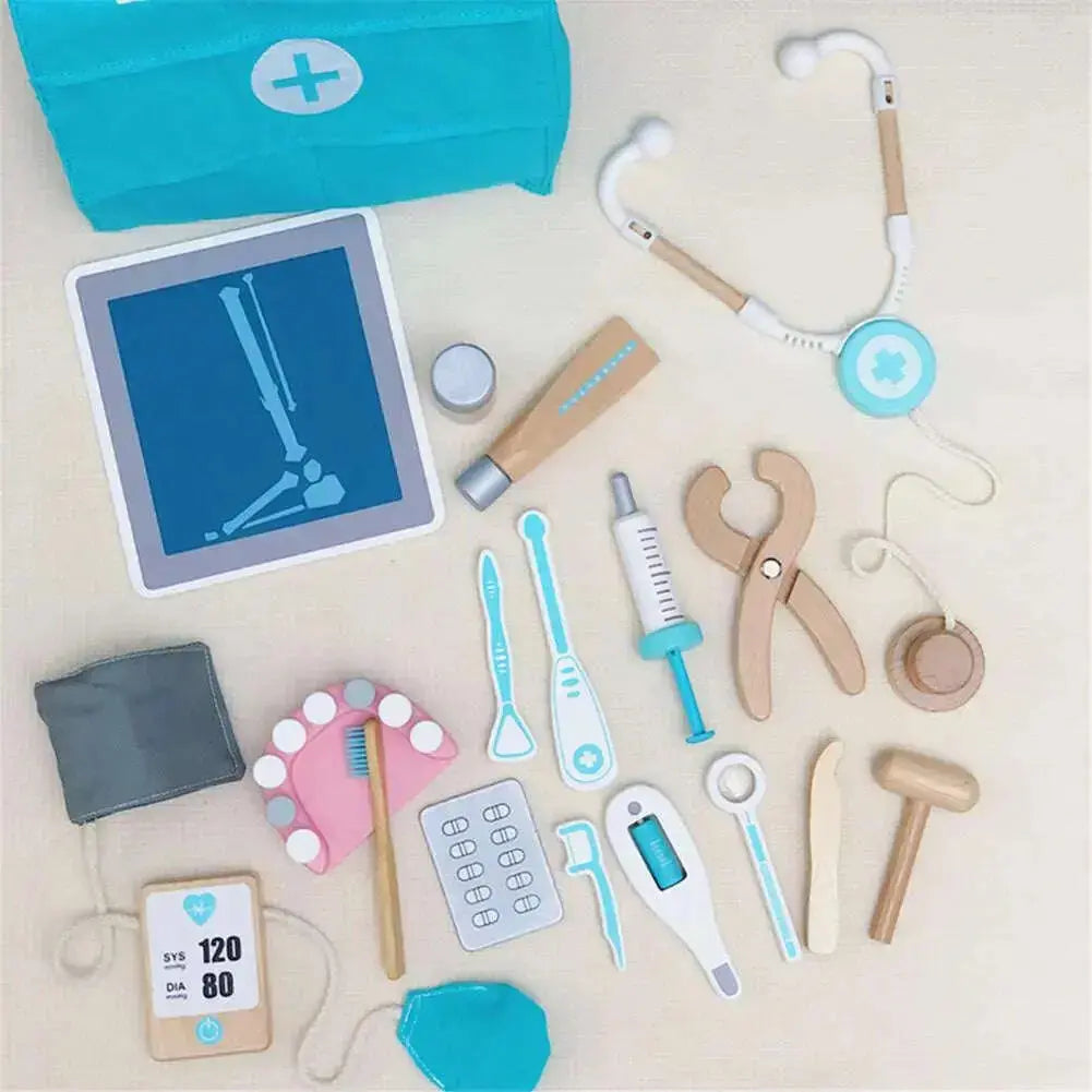 Kids-Doctor-Playset-Pretend-Play-House-Toy-Set-Wooden-Medical-Kit-Role-playing-Props-For-Nurse-Dental-Injection-Gift-For-Ages-3_-GreatEagleInc-334019187
