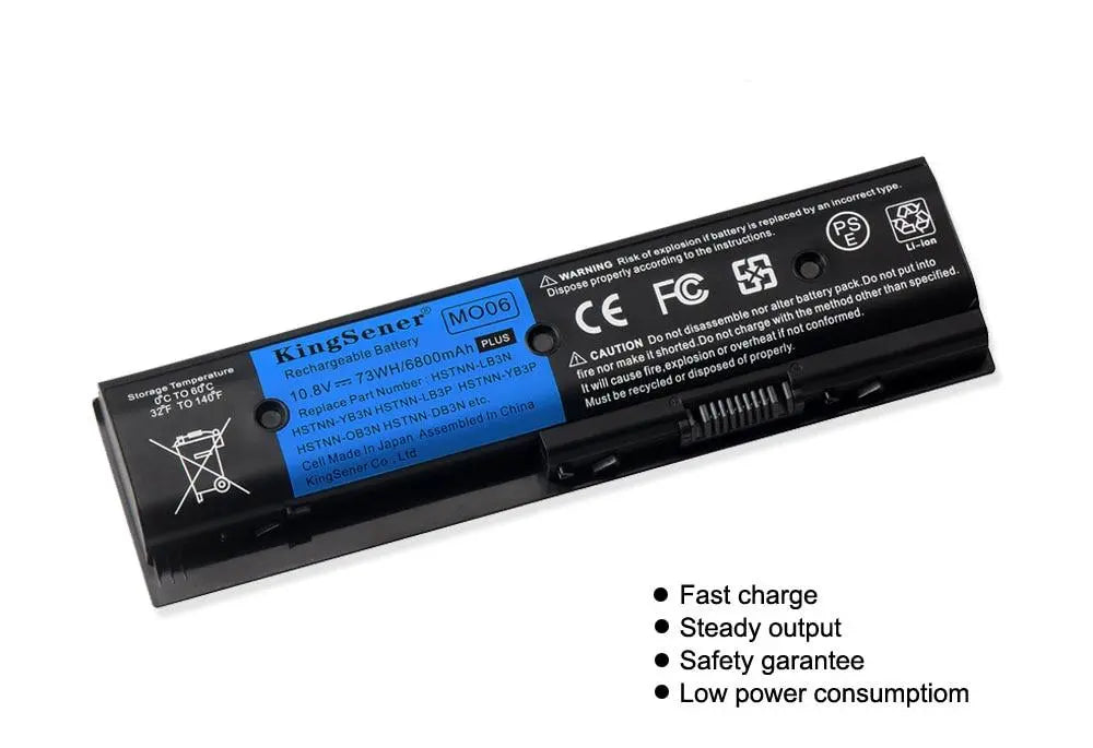 KingSener 11.1V 62WH Laptop Battery MO06 HSTNN-LB3N For HP Pavilion DV4-5000 DV6-7002TX 5006TX DV7-7000 Batteries 671567-421