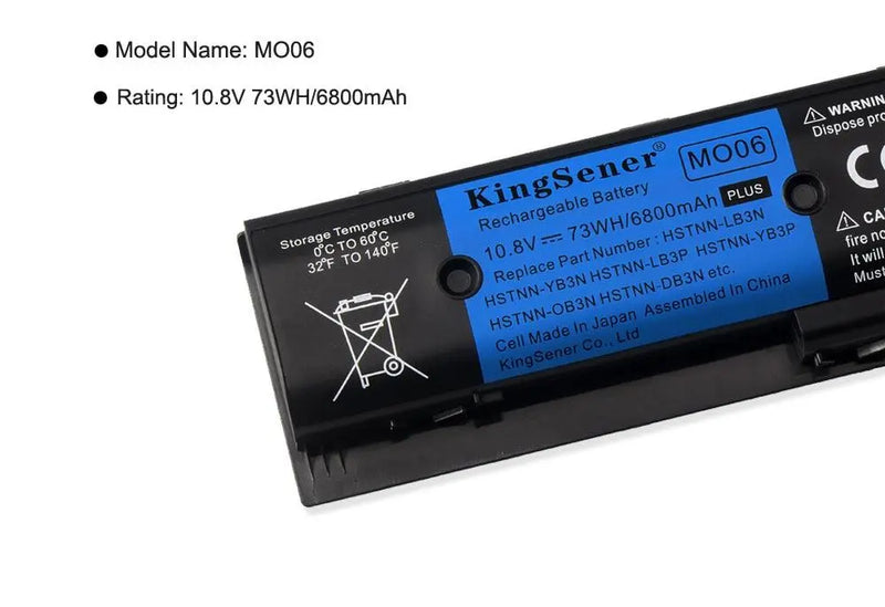 KingSener 11.1V 62WH Laptop Battery MO06 HSTNN-LB3N For HP Pavilion DV4-5000 DV6-7002TX 5006TX DV7-7000  Batteries 671567-421 - GreatEagleInc